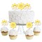 Big Dot of Happiness You Are My Sunshine - Dessert Cupcake Toppers - Baby Shower or Birthday Party Clear Treat Picks - Set of 24